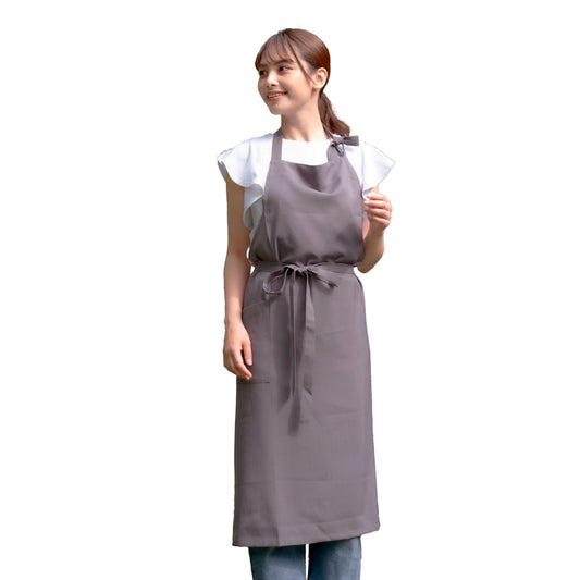 ロングエプロン(グレージュ)