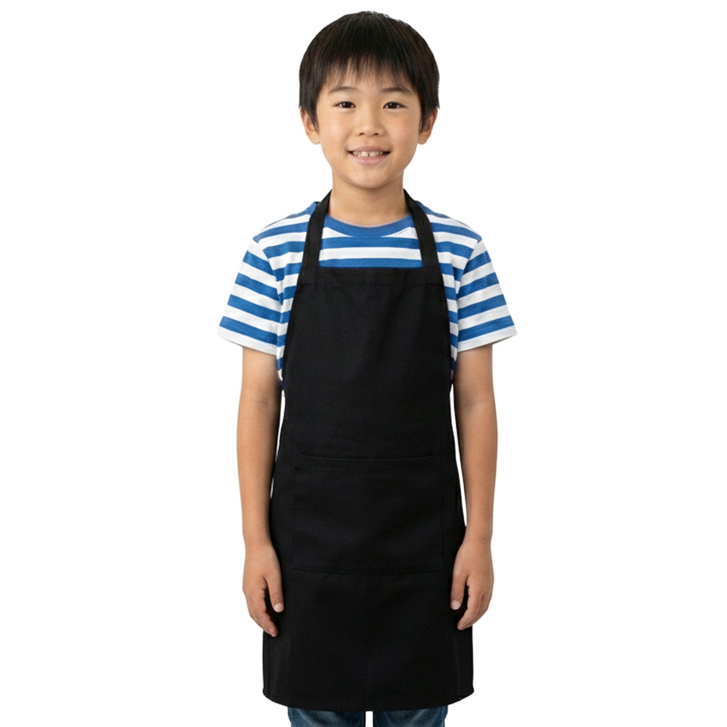 子供用エプロン(ブラックMサイズ)