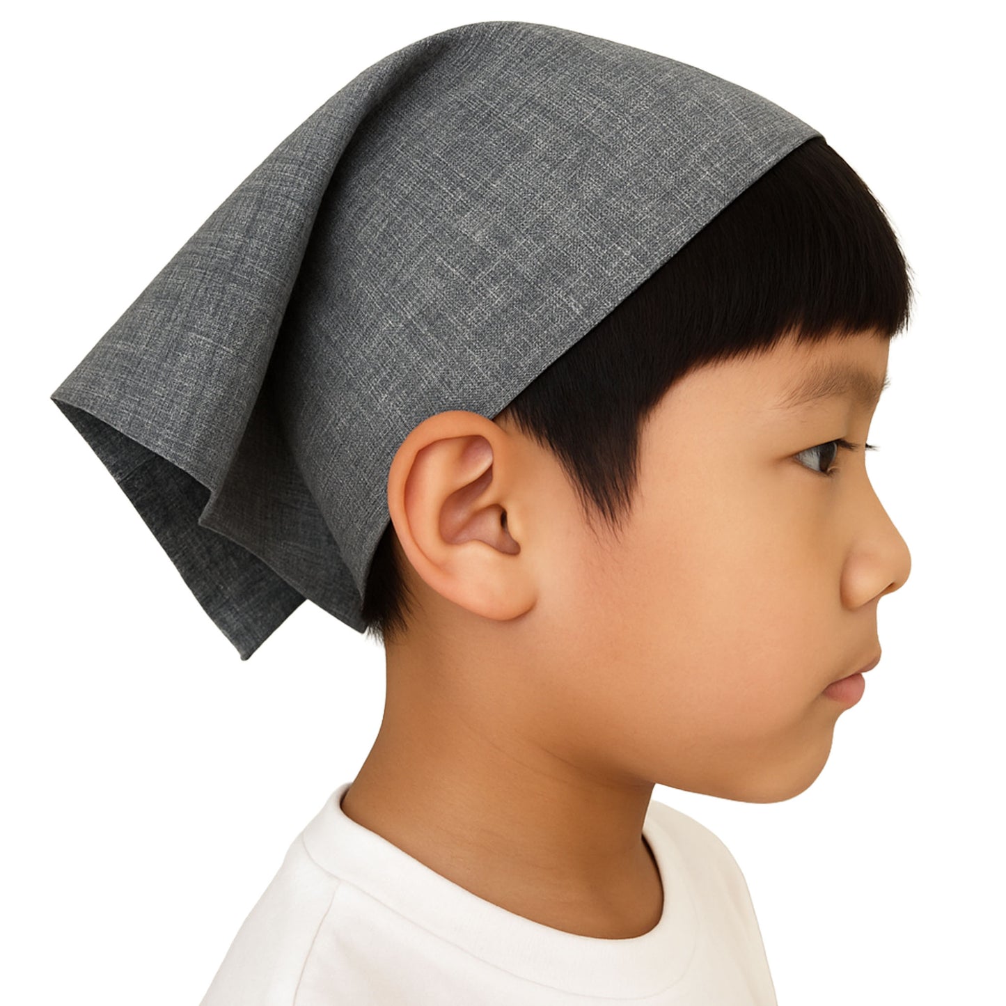 子供用三角巾(杢グレー)