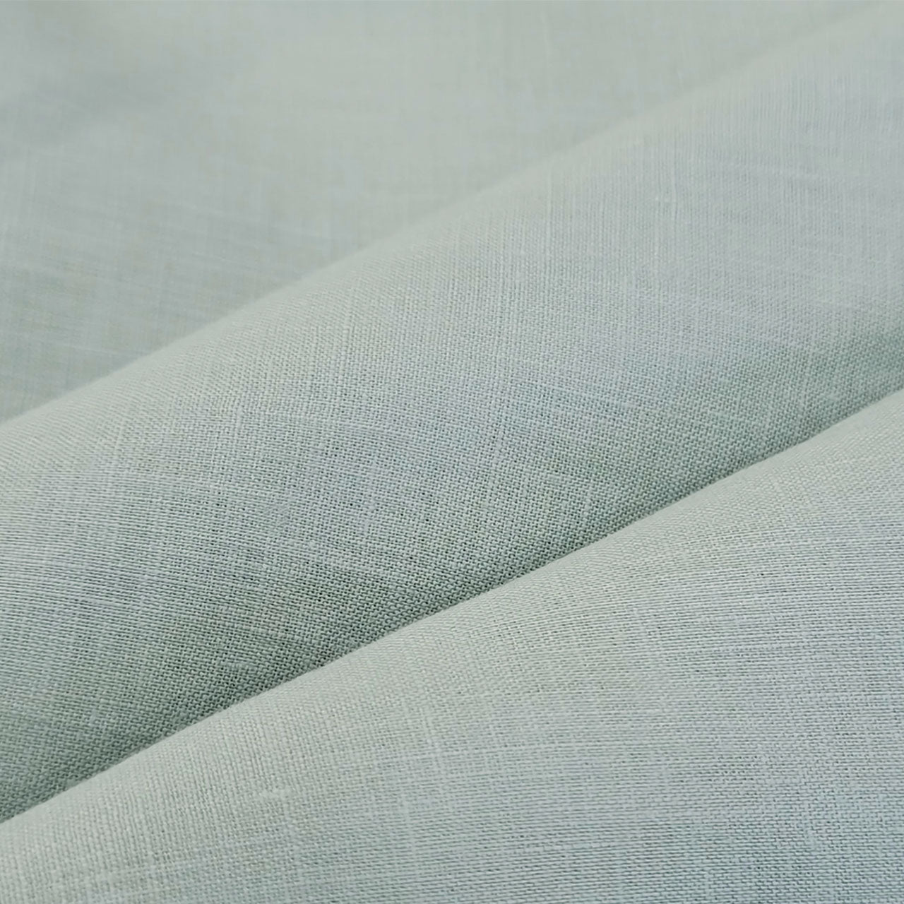 「linento(リネント)」国産100%リネン ロング丈エプロン(ミント)