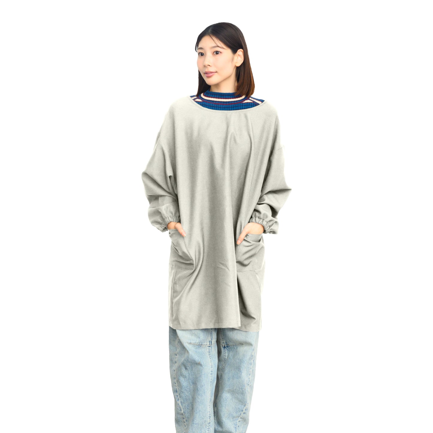 2WAY割烹着（ベージュ）