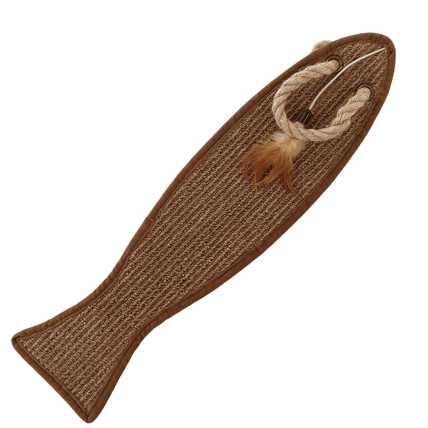 猫の爪とぎ　魚型