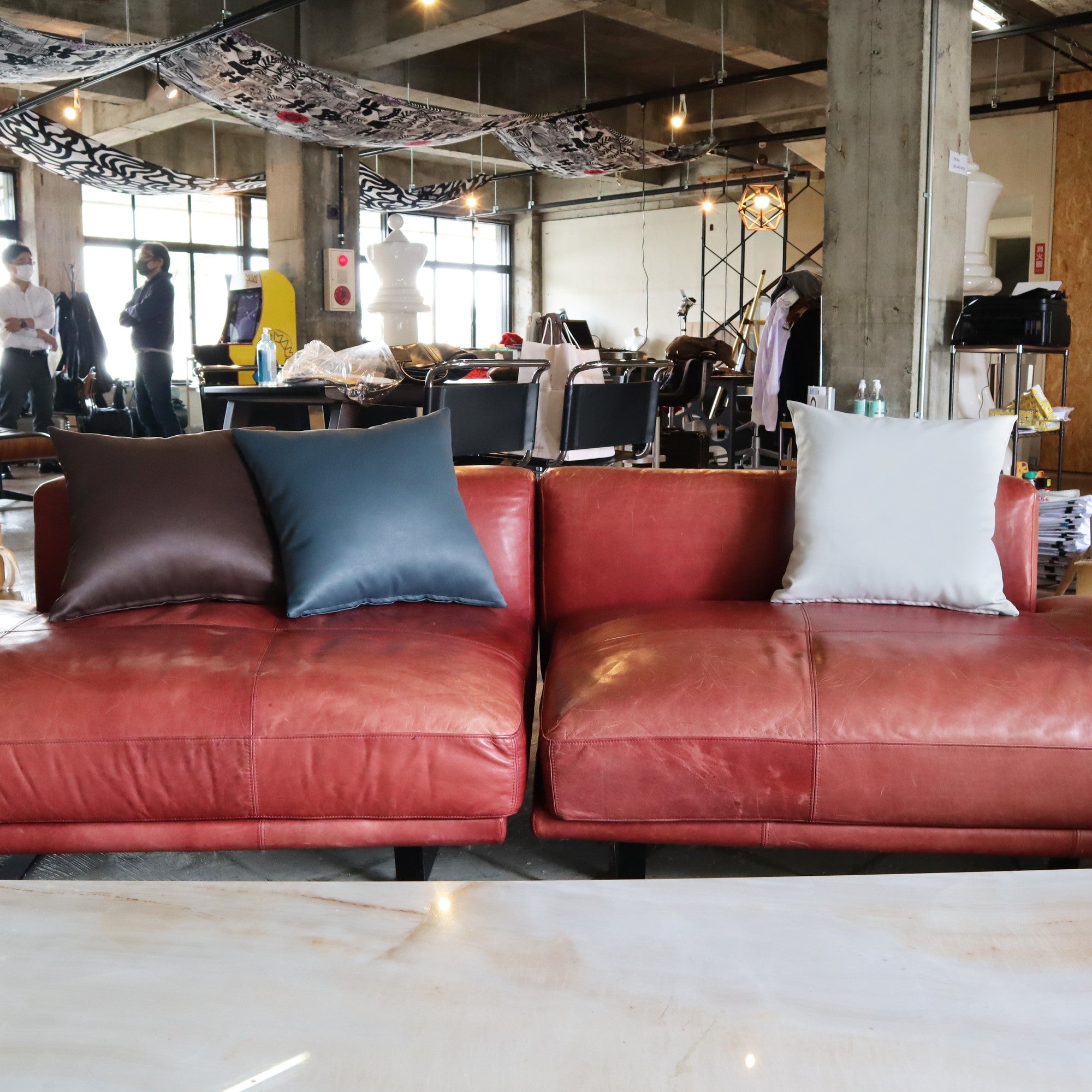 クッションカバー単品】「Leather-Po（レザーポ）」レザーっぽいのに